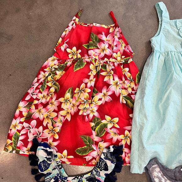 Lydia Jane Cat Jack Kala Hawaii Lemon Kiss toddler girls 4T Dress bundle 4 set - Picture 4 of 9